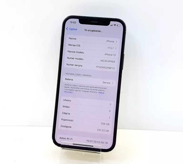 APPLE IPHONE 12 256GB BATERIA 78%