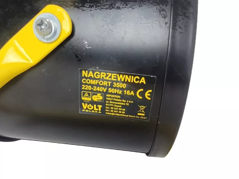 NAGRZEWNICA ELEKTRYCZNA 230V COMFORT 3500