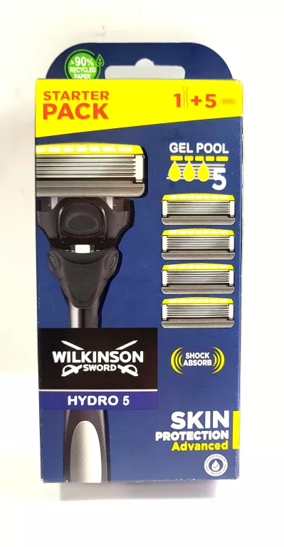 WILKINSON HYDRO 5 ADVANCED MASZYNKA, 1+5 WKŁADÓW