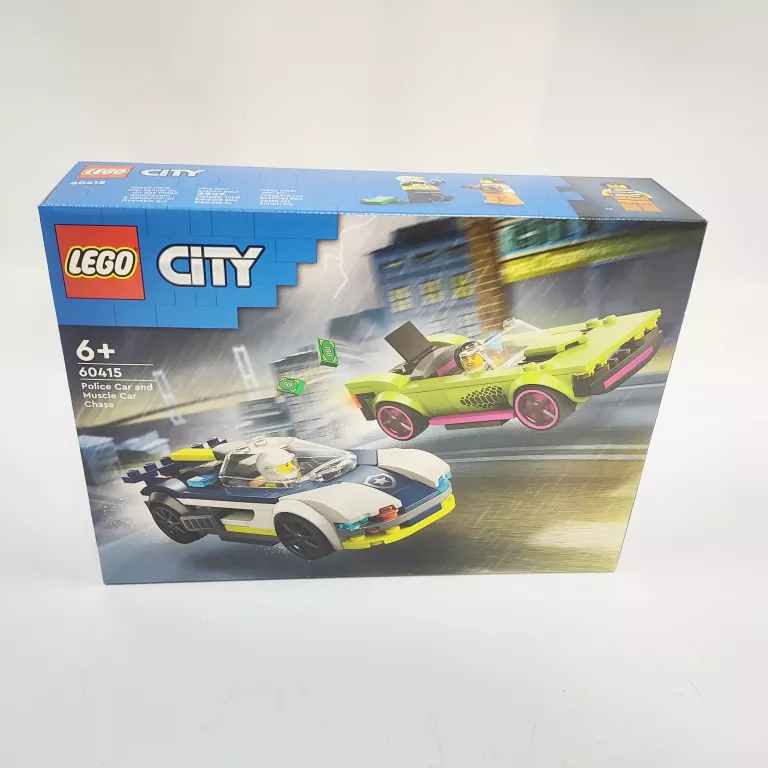 LEGO CITY 60415 POŚCIG RADIOWOZU ZA MUSCLE CAREM KLOCKI