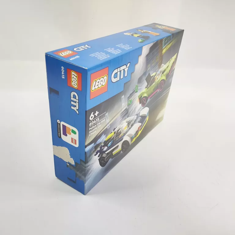 LEGO CITY 60415 POŚCIG RADIOWOZU ZA MUSCLE CAREM KLOCKI