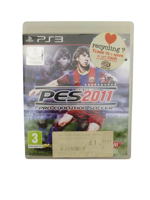 ZESTAW GIER PS3 - TEKKEN 6 + PES2011/ EDYCJA PUDEŁKOWA