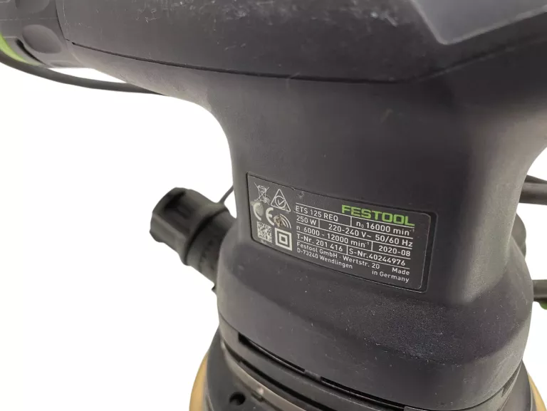 SZLIFIERKA MIMOŚRODOWA FESTOOL ETS 125 REQ