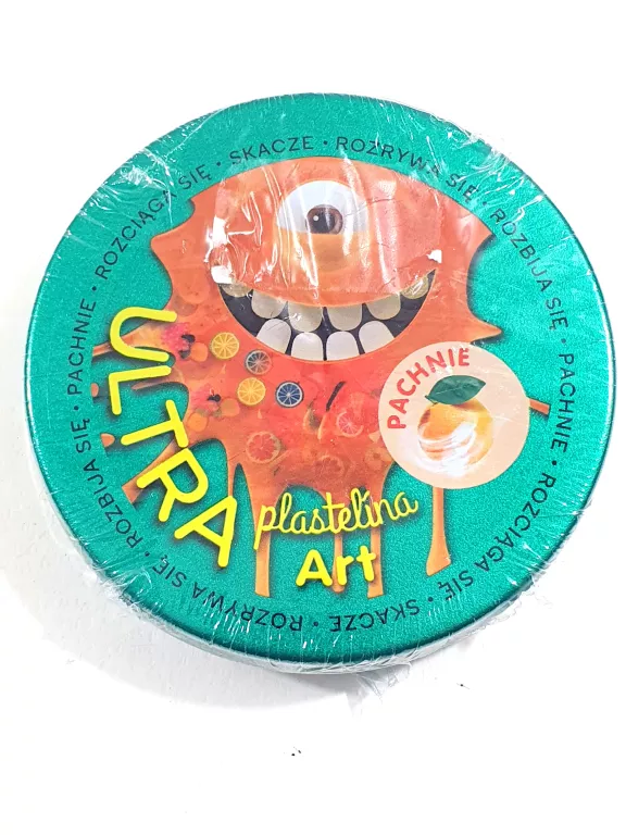 ULTRA PLASTELINA ART 80 G PACHNĄCA DEKORACYJNA - POMARAŃCZA