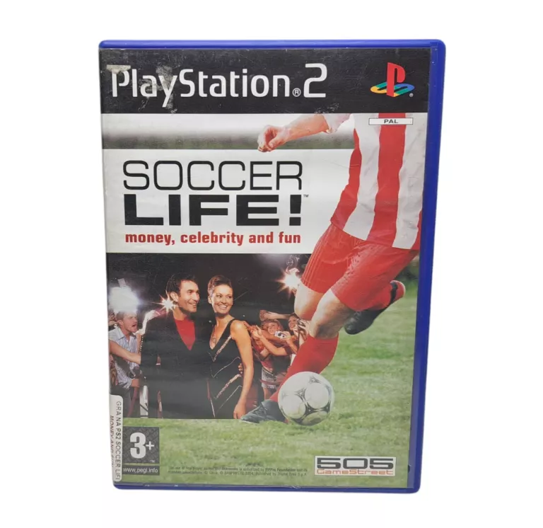 GRA NA PS2 SOCCER LIFE MONEY AND FUN