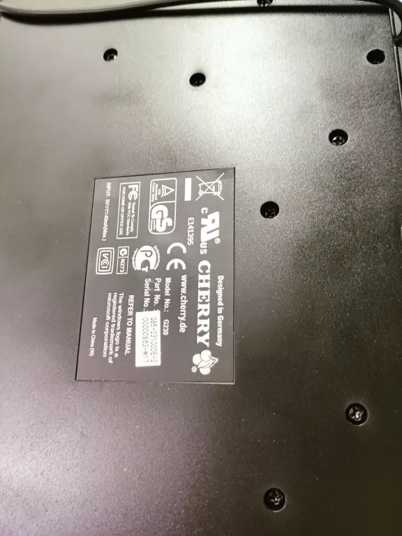 KLAWIATURA CHERRY G230
