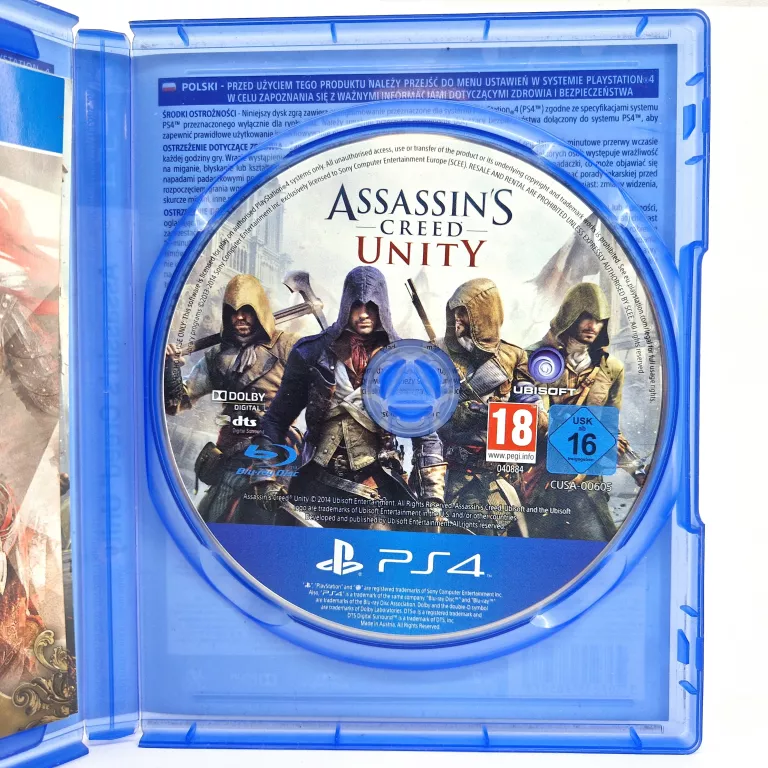 ASSASSIN'S CREED UNITY PL PS4