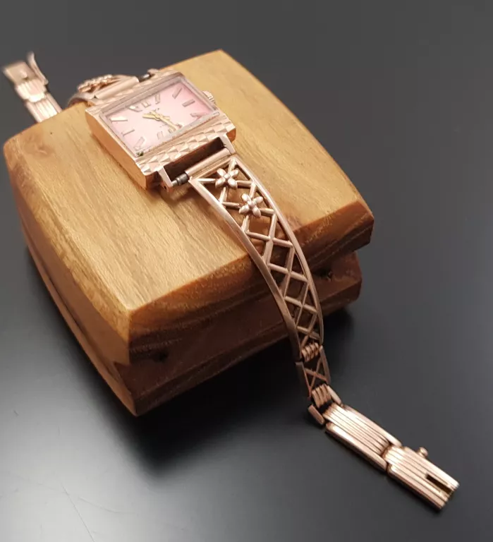 ZŁOTY ZEGAREK CZAJKA AU585 24,78G