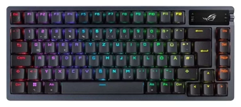 ASUS KLAWIATURA DO GIER ROG AZOTH RGB UKŁAD NIEMIECKI FABRYCZNIE ZAPAKOWAN