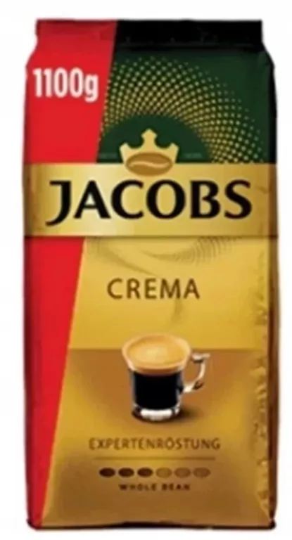 KAWA ZIARNISTA ARABICA JACOBS CREMA 1100 G DATA 29,11,2024