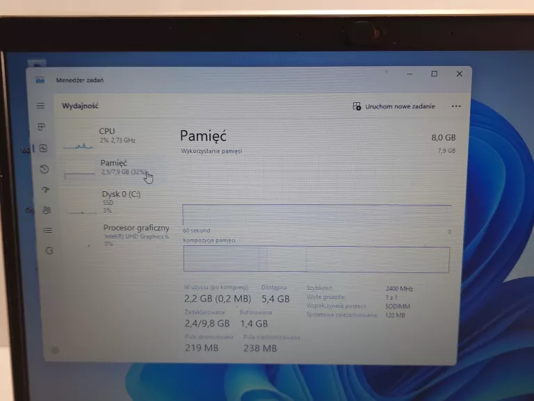 LAPTOP HP PAVILION 14-CE006AUR I3 8GEN/8GBRAM/256SSD/UHD620