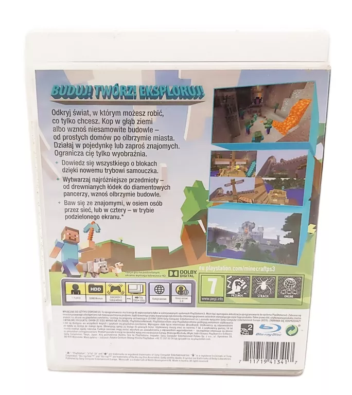 GRA PS3: MINECRAFT - PL