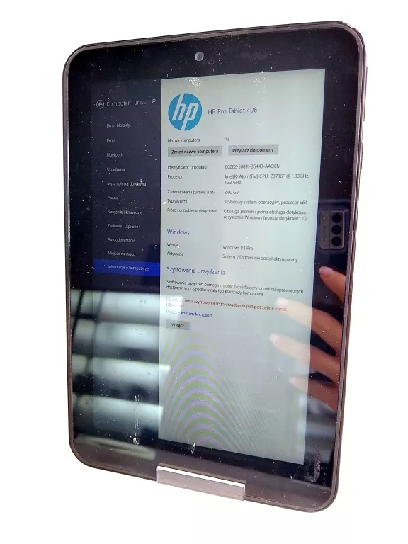 TABLET HP PRO 408 WINDOWS 8.1 2/32 GB