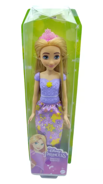 LALKA MATTEL DISNEY PRINCESS KSIĘŻNICZKI ROSZPUNKA