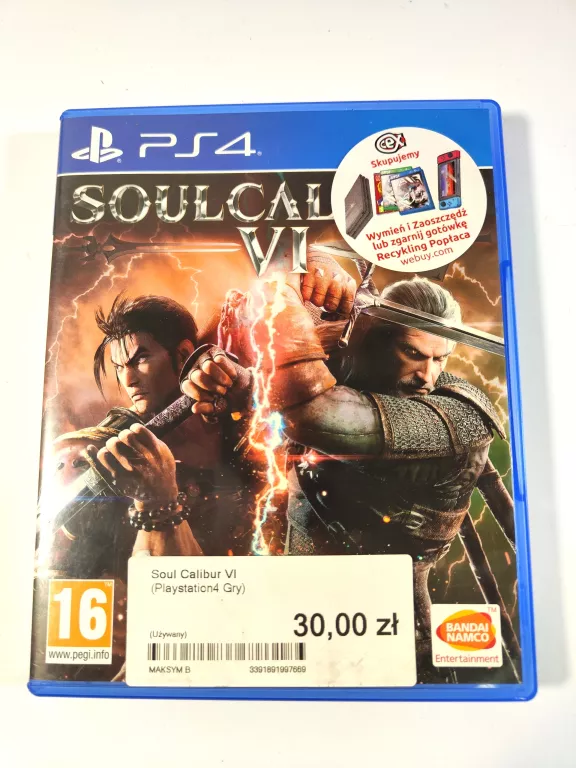 GRA PS4 SOULCALIBUR VI