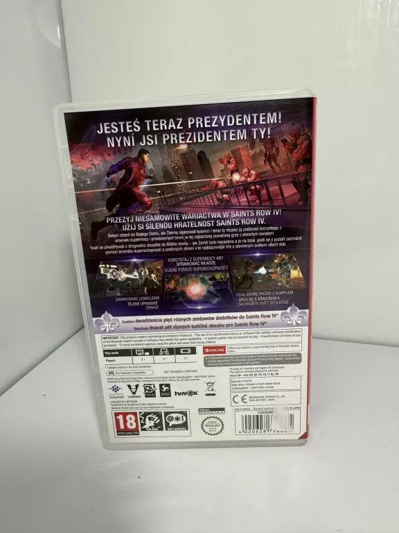 SAINTS ROW IV RE-ELECTED NINTENDO SWITCH