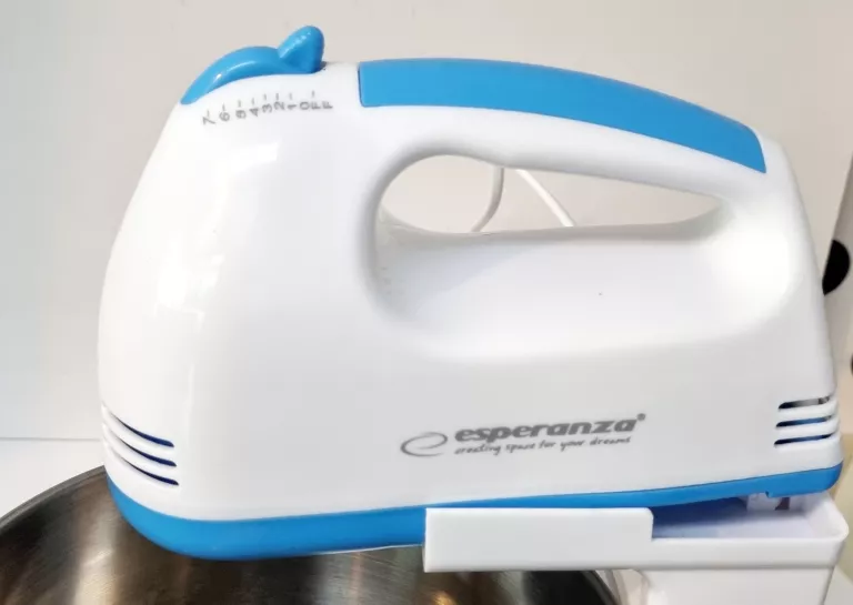 ROBOT KUCHENNY MIKSER RĘCZNY MOCNY Z MISKĄ MISĄ STALOWĄ 150 W