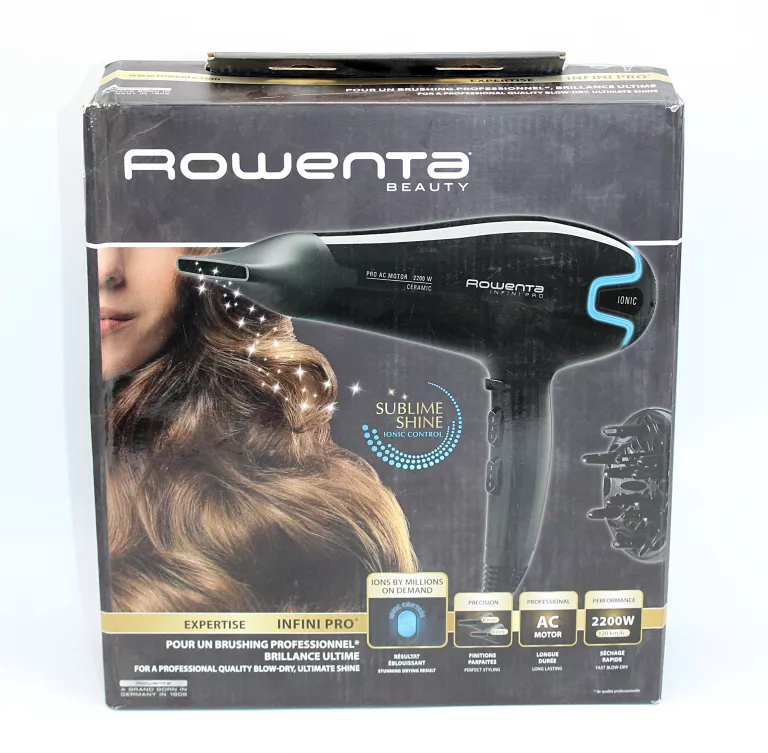 SUSZARKA DO WŁOSÓW ROWENTA INFINI PRO CV8730 CZARNA