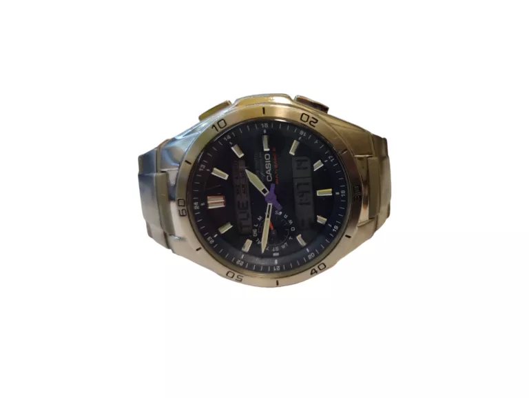 MĘSKI ZEGAREK CASIO WVA-M650TD-1AER MULTIBAND 100M SOLARNY DATOWNIK
