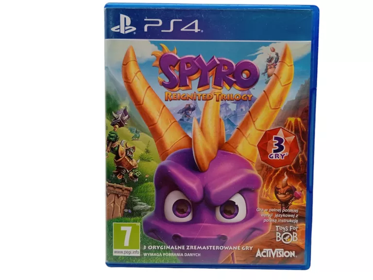 SPYRO REIGNITEGD TRILOGY PS4