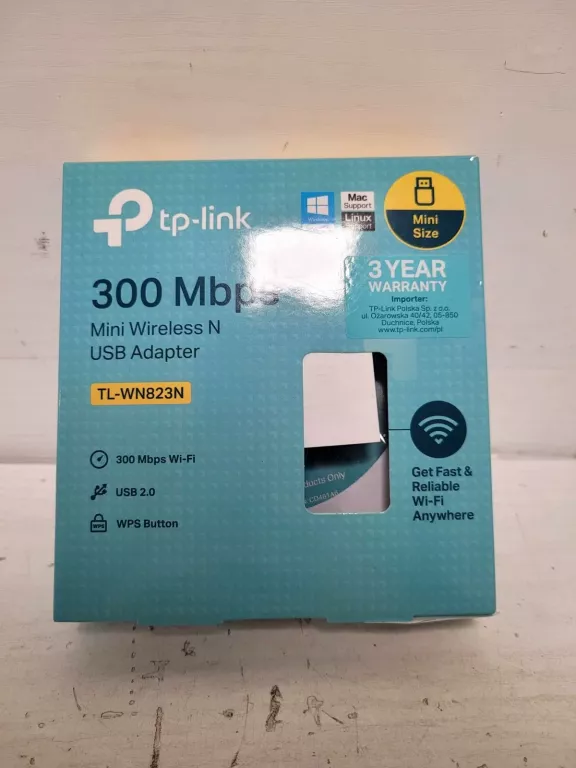 KARTA SIECIOWA ZEWNĘTRZNA TP-LINK TL-WN823N OKAZJA!