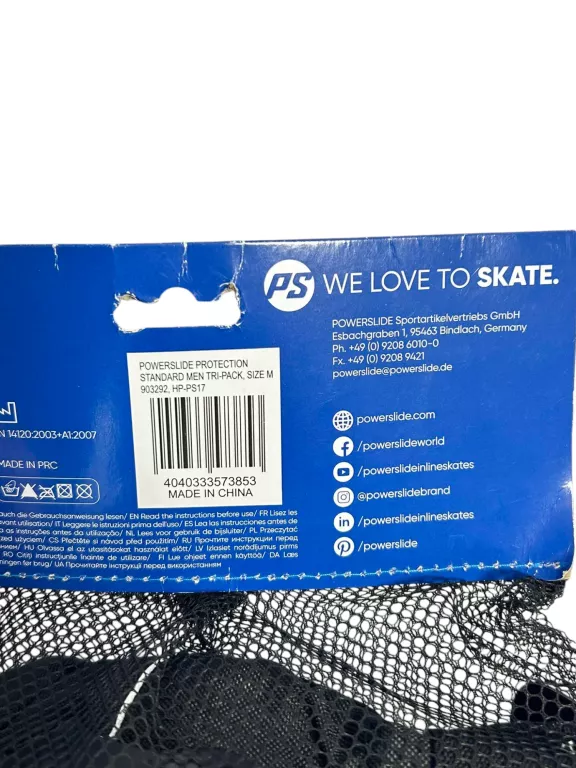OCHRANIACZE POWERSLIDE STANDARD ROZ. M