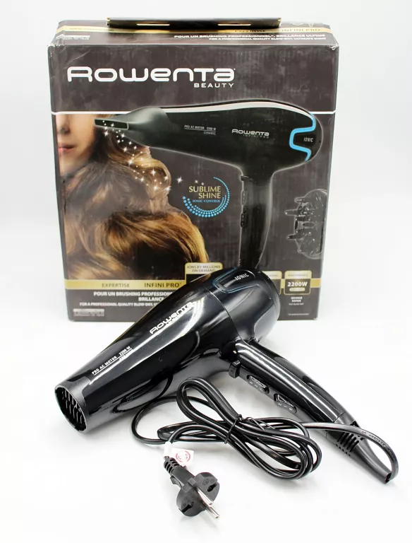 SUSZARKA DO WŁOSÓW ROWENTA INFINI PRO CV8730 CZARNA