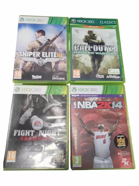 KONSOLA XBOX 360 + GRY