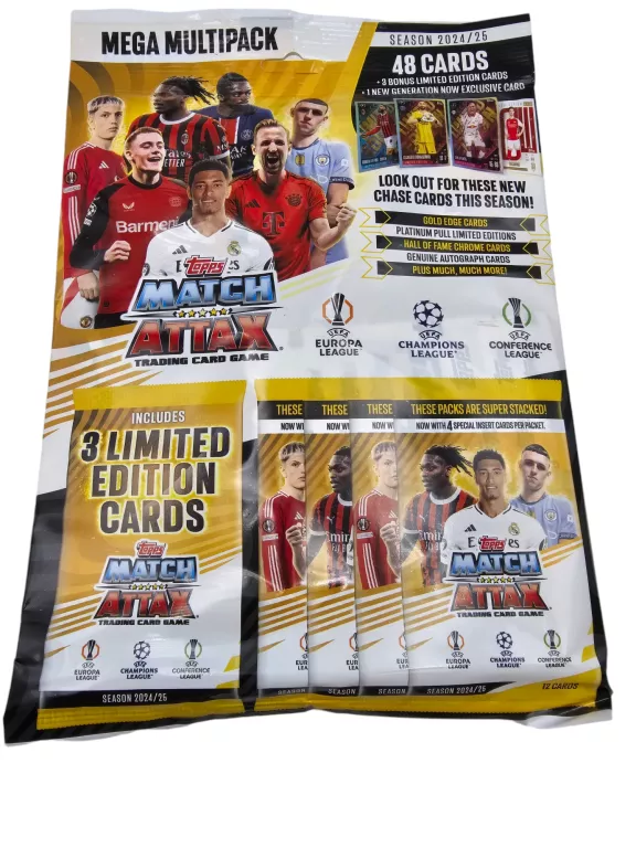 UEFA CHAMPIONS LEAGUE MATCH ATTAX 2024/25 MEGA MULTIPACK