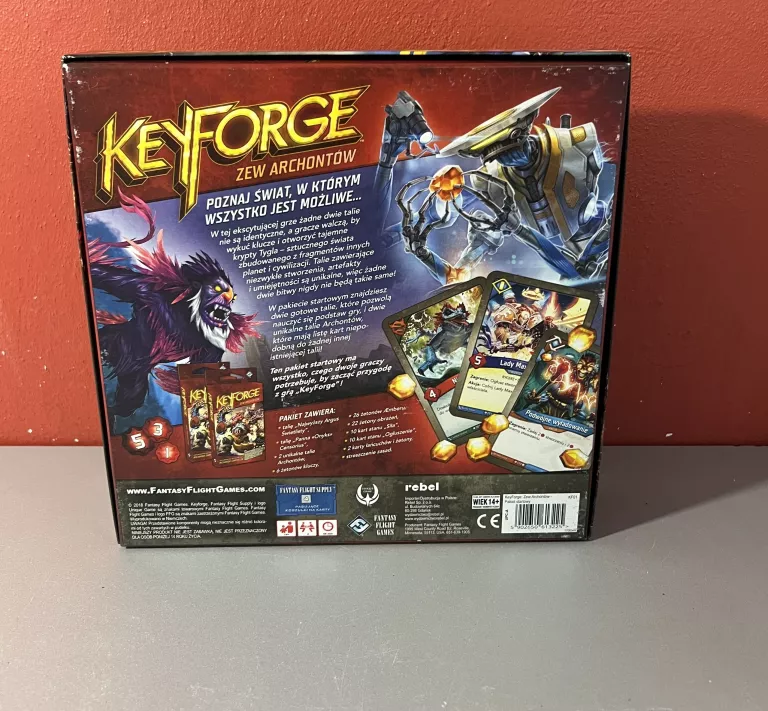 GRA PLANSZOWA KEYFORGE ZEW ARCHONTÓW