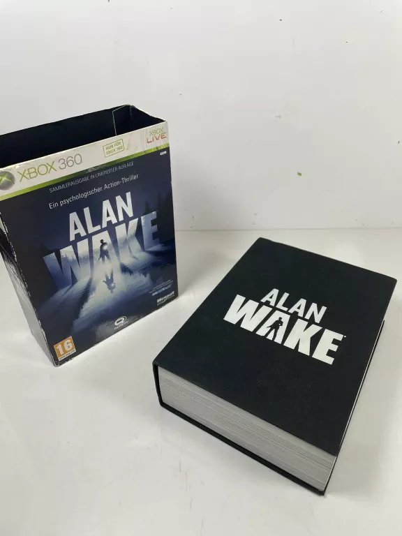 ALAN WAKE XBOX 360 EDYCJA KOLEKCJONERSKA GRA W FOLII