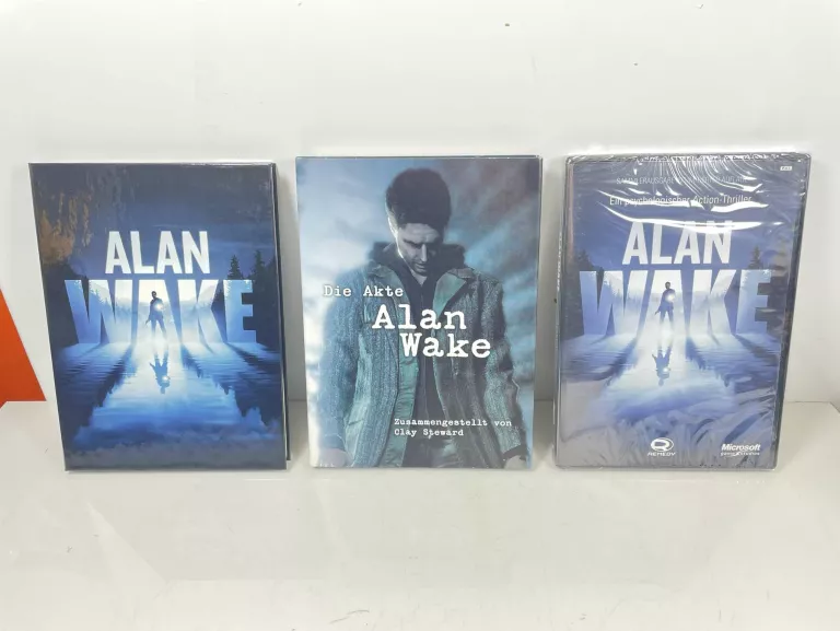 ALAN WAKE XBOX 360 EDYCJA KOLEKCJONERSKA GRA W FOLII