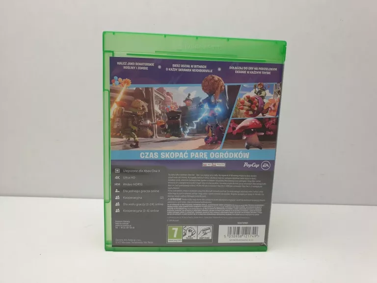 PLANTS VS ZOMBIES XBOX ONE POLSKA WERSJA JĘZYKOWA