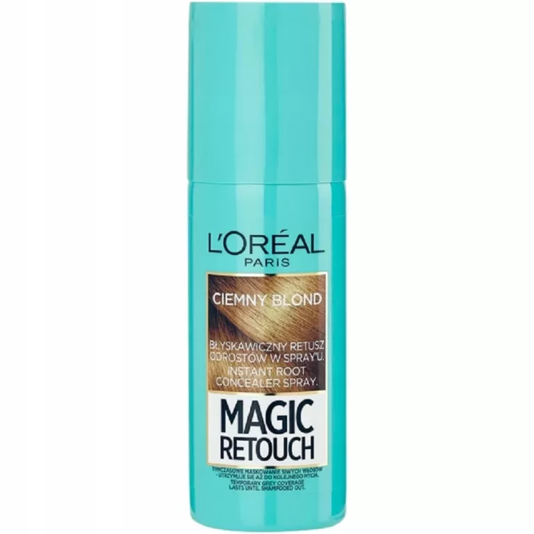 LOREAL MAGIC RETOUCH SPRAY DO RETUSZU ODROSTÓW CIEMNY BLOND