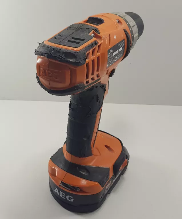 WIERTARKO-WKRĘTARKA AEG BS 14-G2 WALIZKA 2 BATERIE ŁADOWARKA