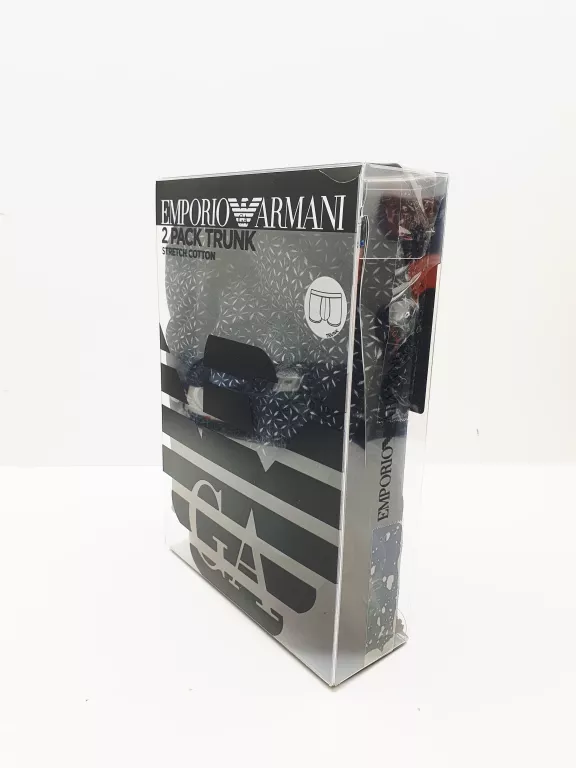 BOKSERKI MĘSKIE EMPORIO ARMANI ROZMIAR S 2-PAK