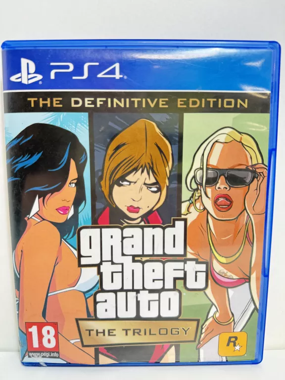 GRA GRAND THEFT AUTO THE TRILOGY PLAYSTATION 4 WARTO OKAZJA