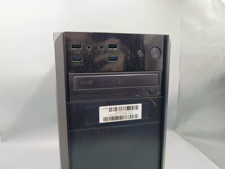 KOMPUTER STACJONARNY I5-7400 8/256GB SSD NAVIDIA GTX 1050TI