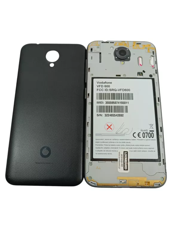 TELEFON VODAFONE 600 1/8 GB