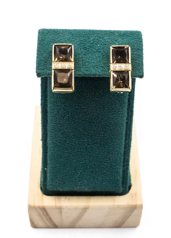 sliczne-zlote-kolczyki-z-brylantami-i-bronzowym-kwarcem-w509-g-14k-marka-248811-958954