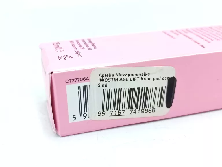 IWOSTIN AGE LIFT KREM POD OCZY, 15 ML
