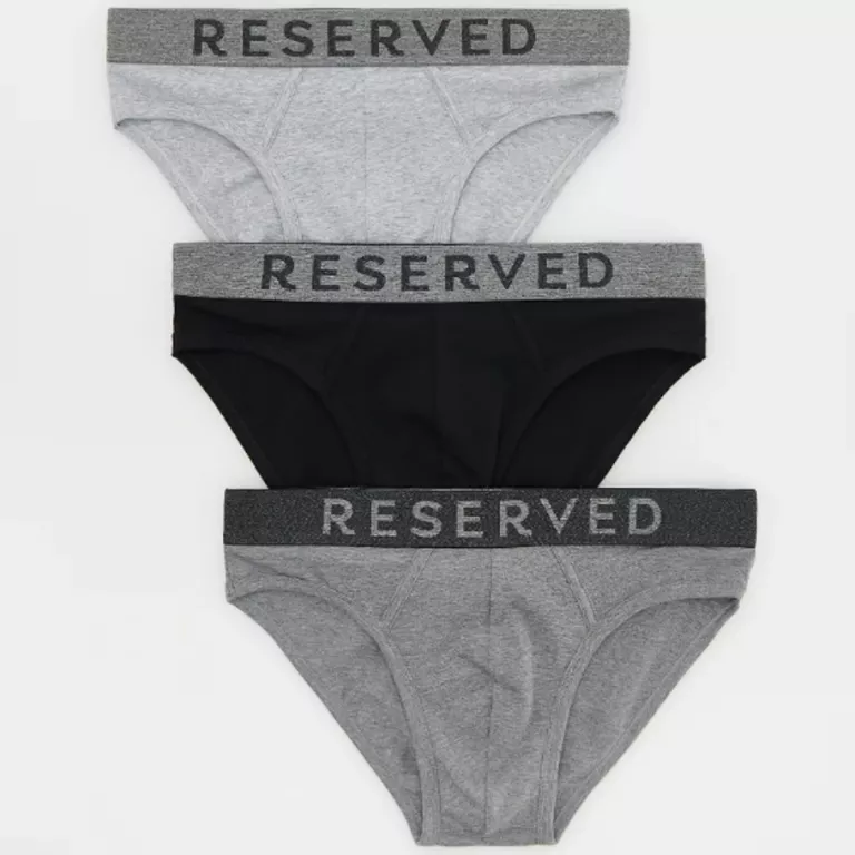 RESERVED BAWEŁNIANE SLIPY 3PACK R.L