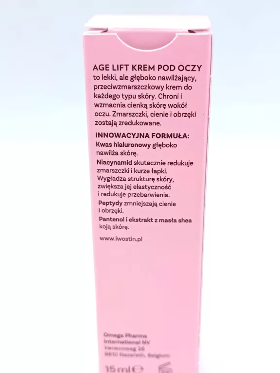 IWOSTIN AGE LIFT KREM POD OCZY, 15 ML