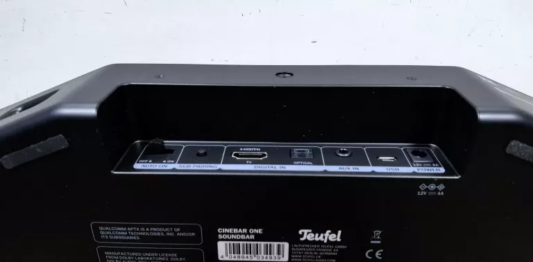 TAUFEL CINEMABAR ONE CZARNY JAK NOWY