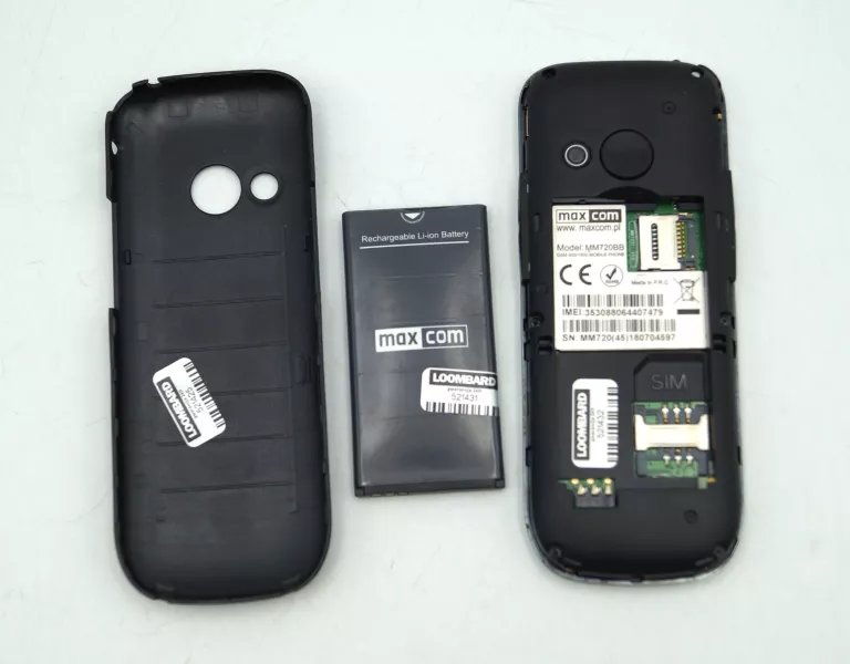 TELEFON MAXCOM MM720BB