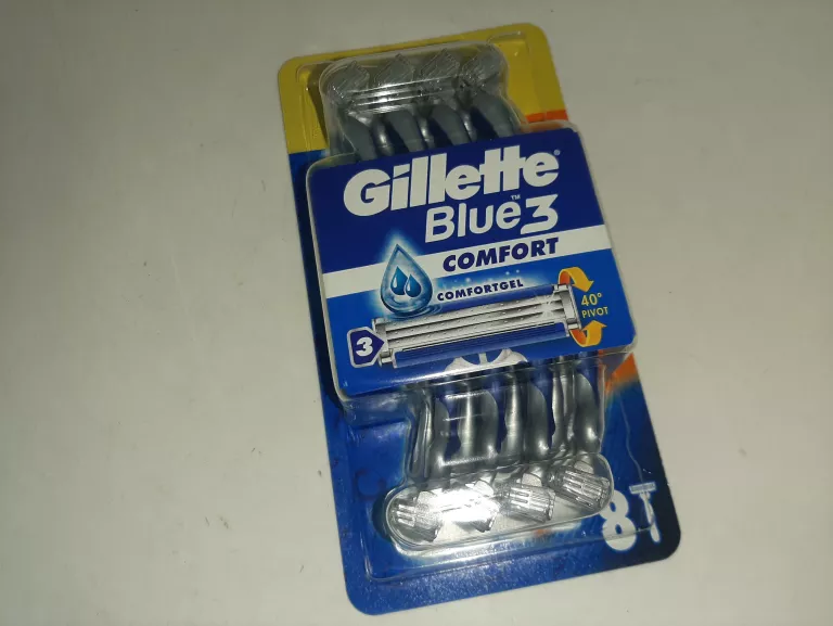 MASZYNKA GILLETTE BLUE 3 PLUS COMFORT 8 SZT