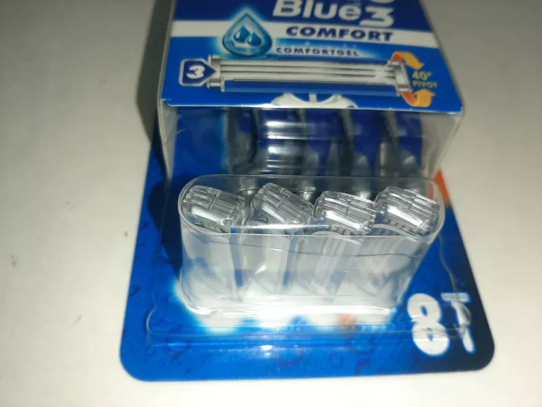 MASZYNKA GILLETTE BLUE 3 PLUS COMFORT 8 SZT