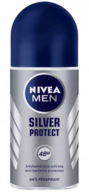 NIVEA ANTYPERSPIRANT MĘSKI MEN SILVER PROTECT 50ML W KULCE