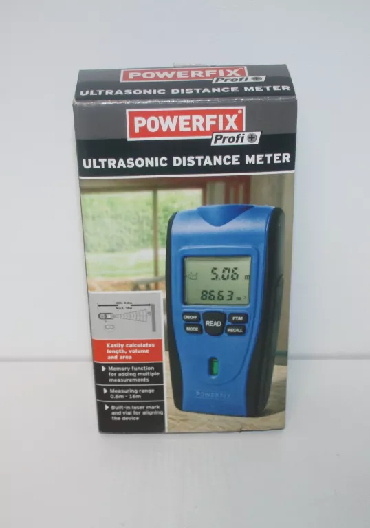 ODLEGŁOŚCIOMIERZ ULTRADZWIĘKOWY POWERFIX