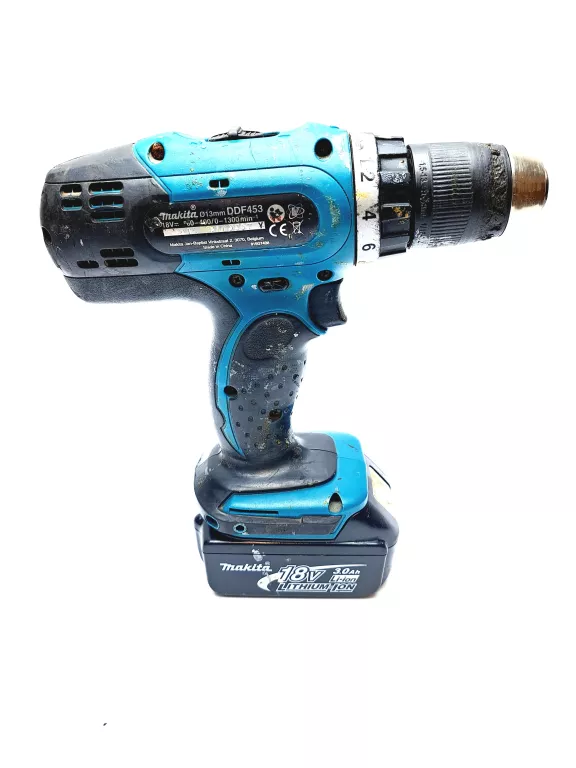 WKRĘTARKA MAKITA DDF453 Z BATERIĄ 18V 3AH